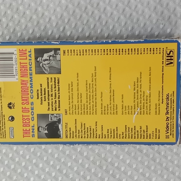 Vintage NBC The Best of Saturday Night Live SNL Goes Commercial (VHS, 1992) - Picture 4 of 6